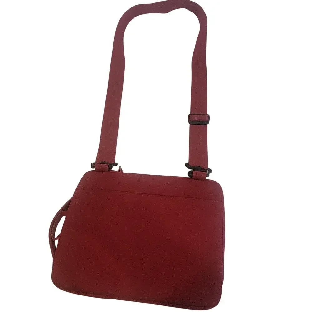 STM Protective Tablet Shoulder Bag Red Padded Crossbody Case